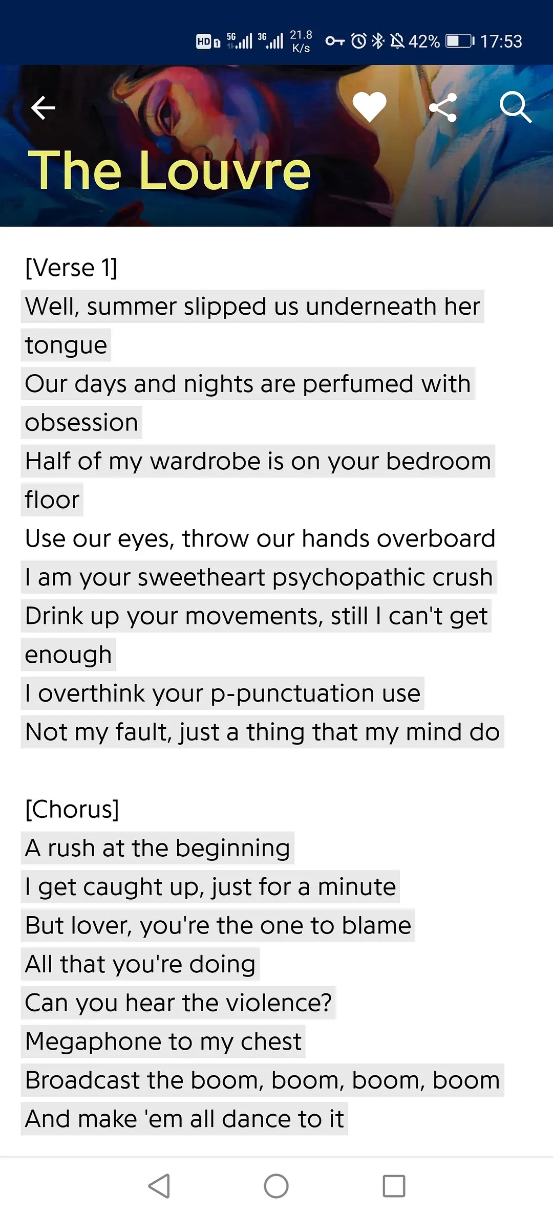 Lorde - The Louvre